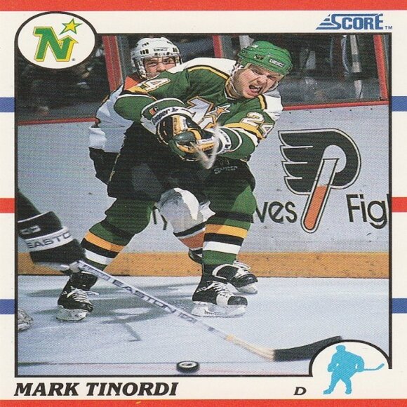 Mark Tinordi Minnesota North Stars Hockey Card Collection - 7 Card Set - Picture 4 of 8